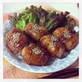 cocopiii's cooksnap of when they made 肉巻★おにぎり.
