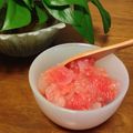 moonmellow's cooksnap of when they made グレープフルーツのはちみつ白ワインゼリー.