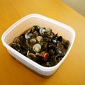 chiyotake's cooksnap of when they made 台湾屋台料理風しじみの醤油漬け.