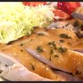 manayoshi's cooksnap of when they made ***鶏もも肉★大葉からし焼き***.