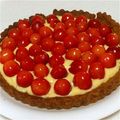 たこるまめお's cooksnap of when they made さくらんぼのタルト.