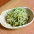 りゅりゅはな's cooksnap of when they made 豆苗ともやしのナムル.