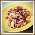 masabagel's cooksnap of when they made 母の味✿豚肉と竹の子のザーサイ炒め.