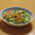 もんしゅしゅ's cooksnap of when they made さっぱり☆きゅうりとえのきの酢の物.