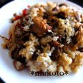 makoto♪'s cooksnap of when they made 生姜入り♪とりごぼう混ぜごはん.