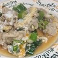 きらり流れ星's cooksnap of when they made 豚卵とじ丼.