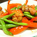 ジョンリークッカー's cooksnap of when they made いんげんとベーコンのカレーオイスター炒め.
