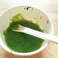 namichan73's cooksnap of when they made ★離乳食★【初期】小松菜粥（１０倍粥）♪.