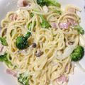 hiton7's cooksnap of when they made フライパンでブロッコリーのクリームパスタ.