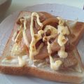 かあたらあ's cooksnap of when they made ✿豚の生姜焼き　トースト✿.