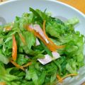 ちーまぐ's cooksnap of when they made レタスとハムのサラダ♪.