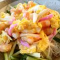 空太ママ's cooksnap of when they made 涼味☆海老卵炒めのぶっかけそうめん♪.