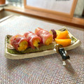 キンプリ's cooksnap of when they made さつまいもと柿の生ハム巻きサラダ.