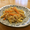 よしむらあや's cooksnap of when they made 切り干し大根と人参のしりしり.