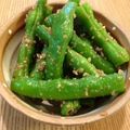ニコニコシフォン's cooksnap of when they made インゲンの胡麻和え.