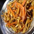ai626ko's cooksnap of when they made 定番のきんぴらごぼう～しめじ入り～.