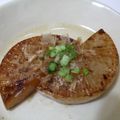 轟夢子's cooksnap of when they made 大根のバター醤油焼き.