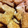 hitmidance's cooksnap of when they made 胡麻のおからクッキー.
