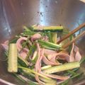 chiemake's cooksnap of when they made ♫きゅうり・ハム・小ネギのサラダ♫.