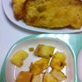 あい葉's cooksnap of when they made 手掴み離乳食★お野菜フレンチトースト.