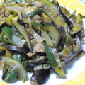halaoyagi's cooksnap of when they made 本格的な豚肉とキュウリとナスの辛み炒め.