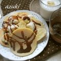 Azuki．'s cooksnap of when they made 私の好きなパンケーキ.