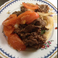 丸福菊ニャンズ's cooksnap of when they made 牛肉のトマト炒め.