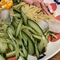 ﾌﾞﾚﾝﾀﾞ's cooksnap of when they made 輪切りしない✧キュウリの千切り簡単♡綺麗.