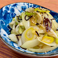 島子☆'s cooksnap of when they made 長ネギと玉葱の塩昆布炒め.