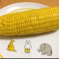 ポコ31's cooksnap of when they made 簡単✿ヘルシー❀レンジで蒸しトウモロコシ.