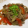 ともこキッチン's cooksnap of when they made 牛肉のブラックペッパー炒め.