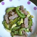 のえもゆ's cooksnap of when they made ★ゴーヤチャンプル.