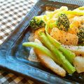 yu＋'s cooksnap of when they made ロールイカとアスパラのバター明太子味。.