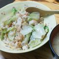 ばんぷ☆'s cooksnap of when they made すぐできる　キムチ炒飯.