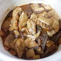 みゃじま's cooksnap of when they made 大根こんにゃく味噌煮込☆名古屋味を手軽に.