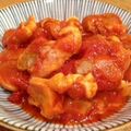 ニコニコシフォン's cooksnap of when they made ご飯がすすむ★鶏肉のトマト煮.