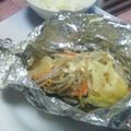 ひじきだいふく's cooksnap of when they made 鮭のホイル焼き.