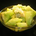 ひさかた's cooksnap of when they made 大人のメロンデザート.