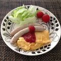 ぶ〜こ♡'s cooksnap of when they made とろーん❤チーズコーンオムレツ.