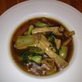 あかねちゃんとゆう's cooksnap of when they made エリンギとチンゲン菜のオイスター煮.