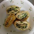 ask7280's cooksnap of when they made ねぎと海苔の卵焼き.