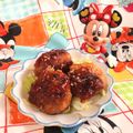 みなみんくっきんぐ's cooksnap of when they made 甘辛揚げ焼き肉団子.