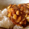 まんち汁's cooksnap of when they made お豆がおいしい❤牛すじと豆のトマトカレー.