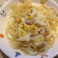 きよまひめ's cooksnap of when they made ハウス食品風スープスパゲティ.
