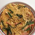 ふなここ's cooksnap of when they made カニ＆ニラ玉風焼き中華そば.