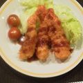 ミーリュウ's cooksnap of when they made 姿勢のいい海老フライ.
