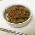 かりあん's cooksnap of when they made 直煮で！くたくたインゲンとツナの煮物.