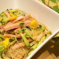 yukanosuke's cooksnap of when they made SPAM入り春雨サラダ.