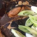 なびー・remrem's cooksnap of when they made ネギたっぷり♪にんにく醤油でサバの煮付け.
