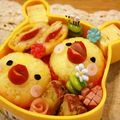 atuatu's cooksnap of when they made 【キャラ弁】簡単小鳥おにぎり。.